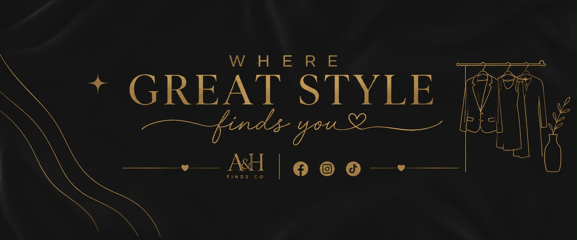 A&H Finds Co style banner